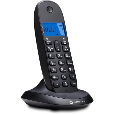 TELEFONO MOTOROLA C1001 CB+ DECT  WIRELESS BLACK