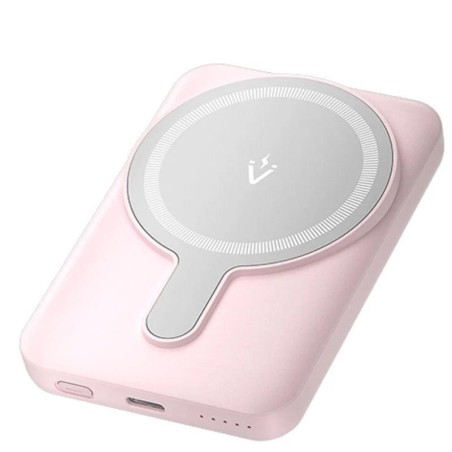 POWERBANK VENTION 5000MAH 20W WIRELESS SMARTPHONE MAGNETIC ROSE