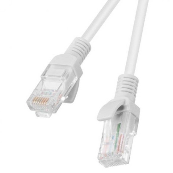 CABLE DE RED CAT.6 UTP 3M LANBERG WHITE