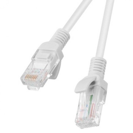 CABLE DE RED CAT.6 UTP 3M LANBERG WHITE