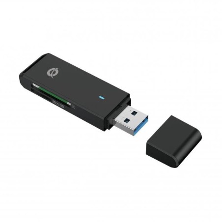 LECTOR DE TARJETAS EXTERNO CONCEPTRONIC USB-C/USB PARA SD SDHC SDXC