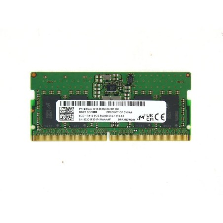 MEMORIA SODIMM 8GB MEDION DDR5 5600MHZ