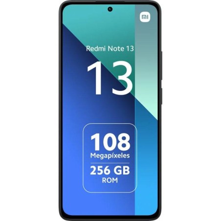 SMARTPHONE XIAOMI REDMI NOTE 13 6.67 FHD+ 8GB/256GB/108MP/NFC/5G BLACK