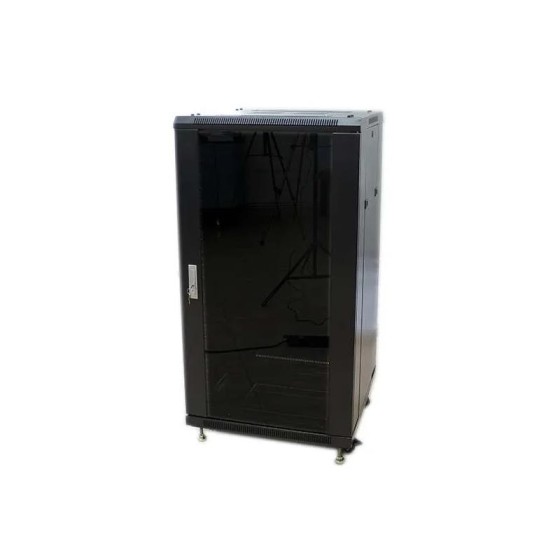 ARMARIO RACK POWERGREEN 42U 60X100 DESMONTADO PUERTAS CRISTAL Y METAL