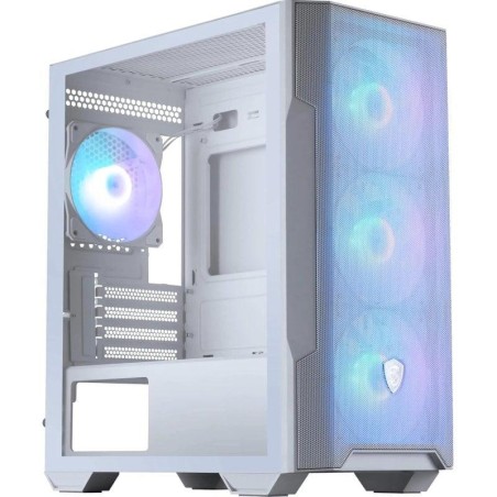 CAJA ORDENADOR GAMING MSI MAG FORGE M100R MATX ARGB WHITE