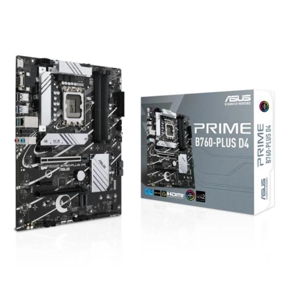 PLACA BASE ASUS PRIME B760-PLUS ATX DDR4 HDMI + VGA + DP