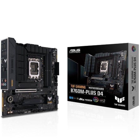 PLACA BASE ASUS PRIME B760-PLUS D4 M-ATX 4XDDR4 HDMI + DP