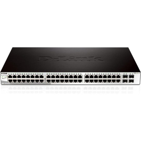 SWITCH D-LINK GIGABIT 48 PUERTOS + 4SFP SEMIGESTIONABLE DGS-1210-52