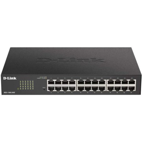 SWITCH D-LINK GIGABIT 24 PUERTOS EASYSMART GESTIONABLE