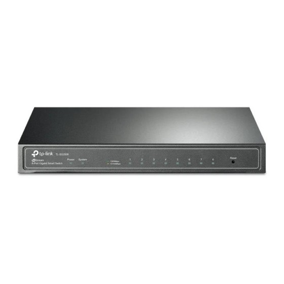 SWITCH TP-LINK TL-SG2008 GIGABIT 8 PUERTOS SEMIGESTIONABLE