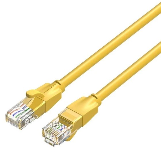 CABLE DE RED CAT6 UTP 1M VENTION YELLOW