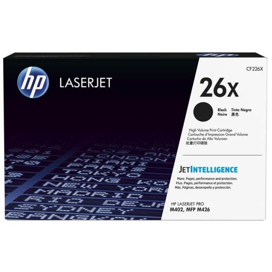 TONER HP26X CF226X BLACK 9000 COPIAS