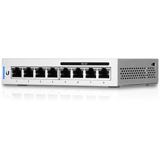 SWITCH UBIQUITI UNIFISWITCH GIGABIT 8 PUERTOS 60W POE