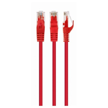 CABLE DE RED CAT.6 UTP 2M GEMBIRD RED