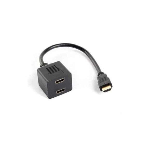 ADAPTADOR SPLITTER HDMI LANBERG X2 MONITOR 20CM