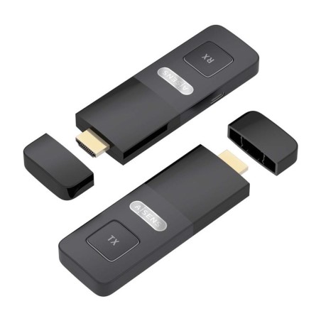 ADAPTADOR AISENS HDMI A HDMI WIRELESS 1080P 30M BLACK