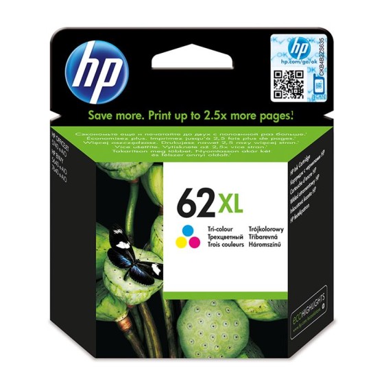 TINTA HP ENVY 5640 C2P07AE N62XL COLOR