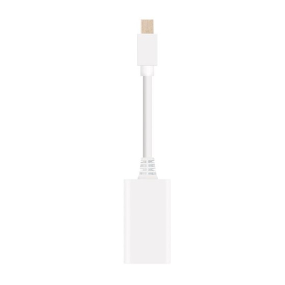 ADAPTADOR NANOCABLE MINI DP A HDMI MINI DP/M-HDMI/H WHITE 15CM