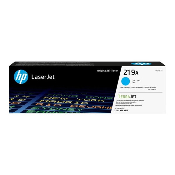 TONER HP W2191A 219A CYAN