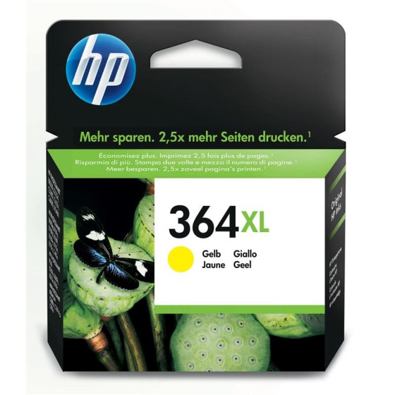 TINTA HP 364XL CB325EE YELLOW