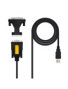 CABLE SERIE - USB 2.0 AM/RS232 1.8M NANOCABLE