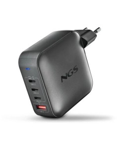 CARGADOR DE PORTATIL NGS BUD GAN 3XUSB-C/USB-A 165W BLACK