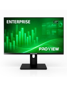 MONITOR ENTERPRISE PRO-VIEW 27 IPS FHD 120HZ VGA + HDMI + DISPLAYPORT ERGONOMICO MULTIMEDIA VESA ULTRA THIN BORDER FREE 3YR GAR
