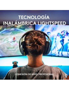 AURICULARES + MICROFONO GAMING LOGITECH G435 BLUETOOTH LIGHTSPEED BLACK 2
