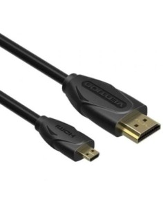 CABLE HDMI 1.4  HDMI/M - MICRO HDMI/M VENTION 1M BLACK 2