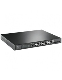 SWITCH TP-LINK 24 PUERTOS GIGABIT POE+ 4 PUERTOS 10GE SFP+ L2+ 2