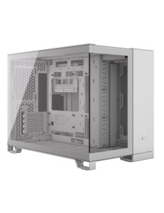 CAJA ORDENADOR GAMING CORSAIR 2500X CRISTAL TEMPLADO WHITE
