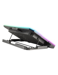 SOPORTE + VENTILADOR NOTEBOOK NGS HEROSTAND RGB BLACK + SOPORTE SMARTPHONE 2