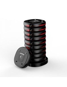 AVISADOR DE CLIENTES AVPOS 10 UDS + BASE DE CARGA + TECLADO 2