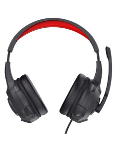 AURICULARES + MICROFONO TRUST HEADSET JACK 3,5MM BLACK/RED 2