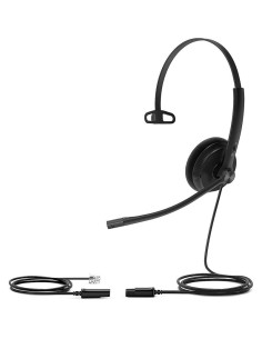 MICROAURICULAR YEALINK LITE MONO RJ9 MONOAURAL BLACK