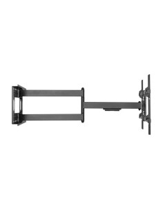 SOPORTE PARED TV/MONITOR AISENS 43-80 50KG GIRATORIO INCLINABLE BLACK 2