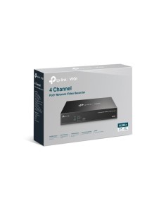 GRABADOR IP NVR TP-LINK VIGI 4 CH IP 1HDD H265+ POE 2