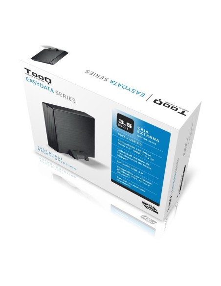 CAJA EXTERNA TOOQ HDD 3.5 USB 3.0 BLACK