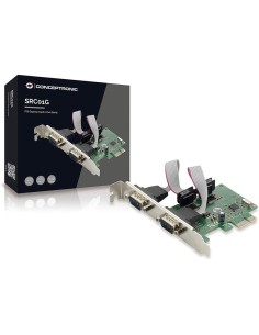 TARJETA CONCEPTRONIC PCI-EX 2 PUERTOS SERIE LOW PROFILE