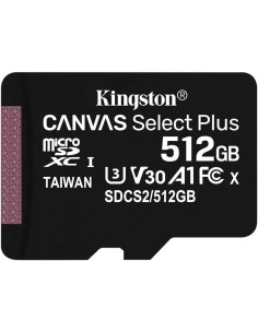 MEMORIA MICRO SD 512GB KINGSTON XC C10 + ADAPTADOR SD