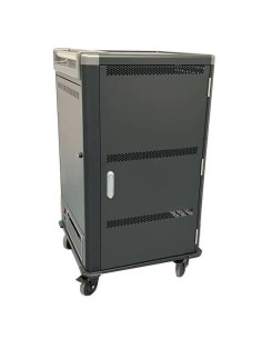 ARMARIO DE CARGA POWERGREEN 30 DISPOSITIVOS TABLETS/PORTATILES CON RUEDAS 2