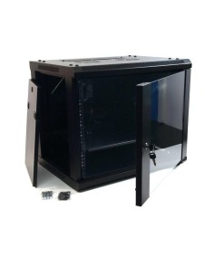 ARMARIO RACK POWERGREEN 6U 60X60 TERMOSTATO + VENTILADORES + 1 BANDEJA