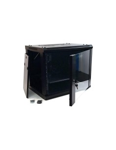 ARMARIO RACK POWERGREEN 9U 60X60 TERMOSTATO + VENTILADORES + 1 BANDEJA