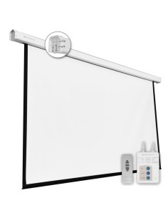 PANTALLA PROYECCION PHOENIX PARED Y TECHO ELECTRICA 169 300X300