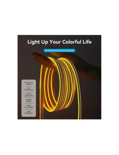 TIRA LED VENTION SILICONA NEON RGB CONTROL REMOTO 5V 1M 2