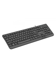 TECLADO NATEC TROUT SLIM USB MULTIMEDIA BLACK 2