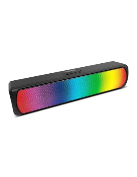 ALTAVOCES KROM K-POP SOUNDBAR RGB BLUETOOTH BLACK