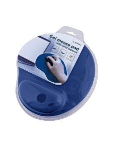 ALFOMBRILLA GEMBIRD REPOSAMUÑECAS GEL MOUSE PAD BLUE 2