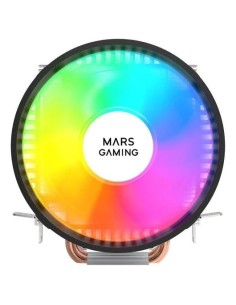 VENTILADOR DISIPADOR MARS GAMING MCPUARGB CPU 90MM ARGB INTEL/AMD BLACK 2