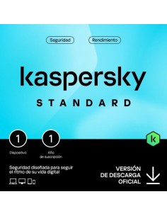 ANTIVIRUS KASPERSKY STANDARD 1YEAR 1L PC/MAC/ANDROID/IOS L.ELECTRONICA